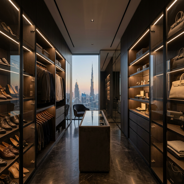 Custom wardrobe Dubai